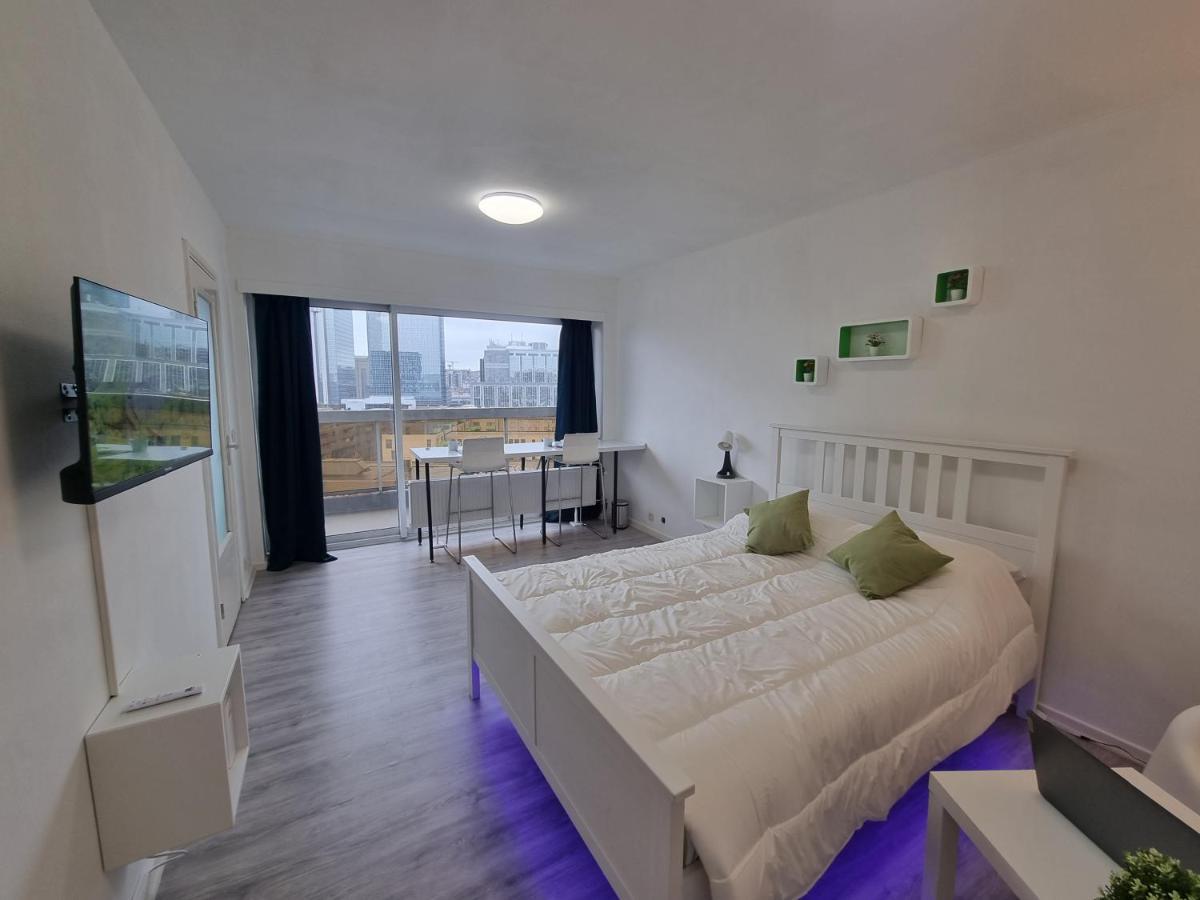 Panoramic View Studio Apartman Brüsszel Kültér fotó