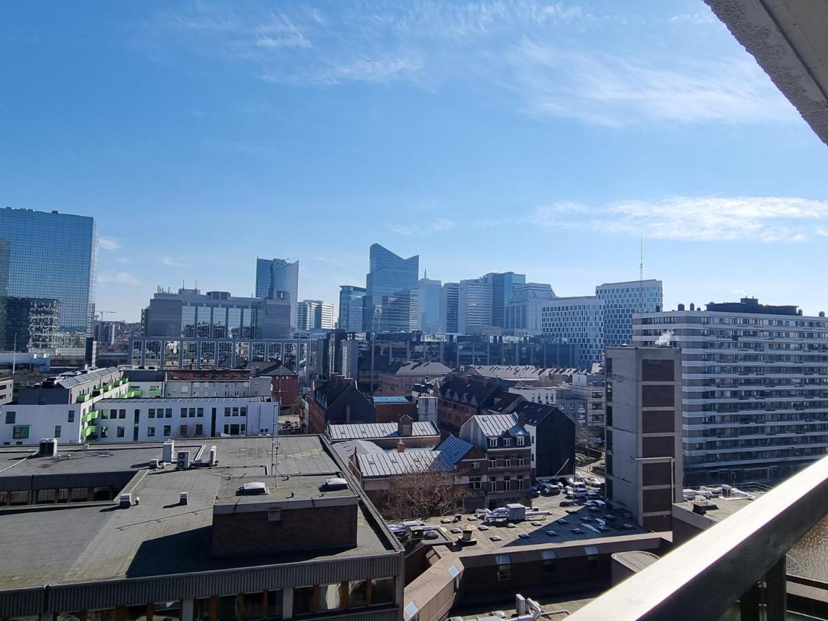 Panoramic View Studio Apartman Brüsszel Kültér fotó