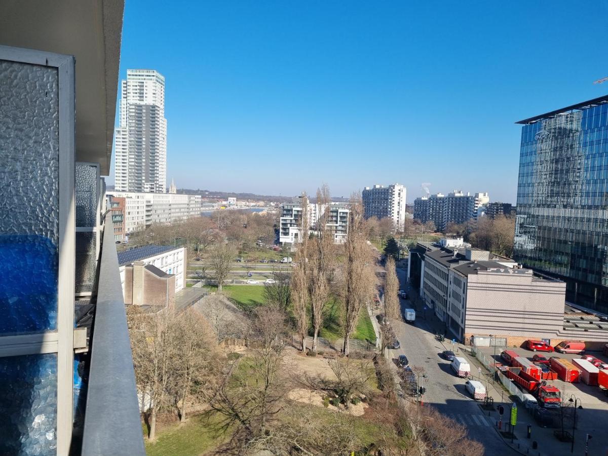 Panoramic View Studio Apartman Brüsszel Kültér fotó