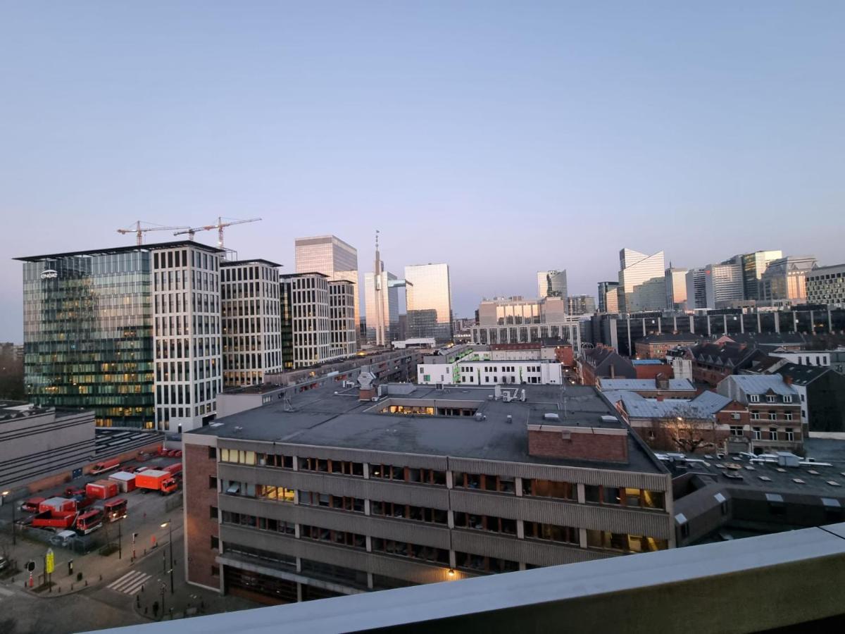 Panoramic View Studio Apartman Brüsszel Kültér fotó
